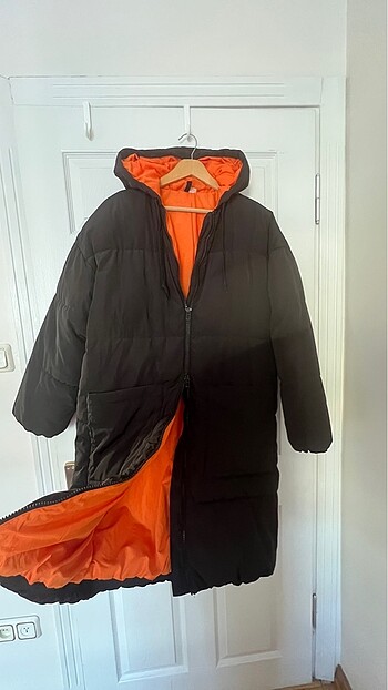 xs Beden H&M pofuduk oversize mont