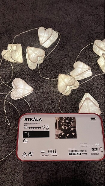 ikea strala kalpli ışık