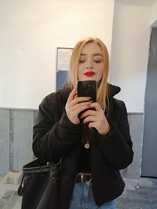 s Beden şişme mont