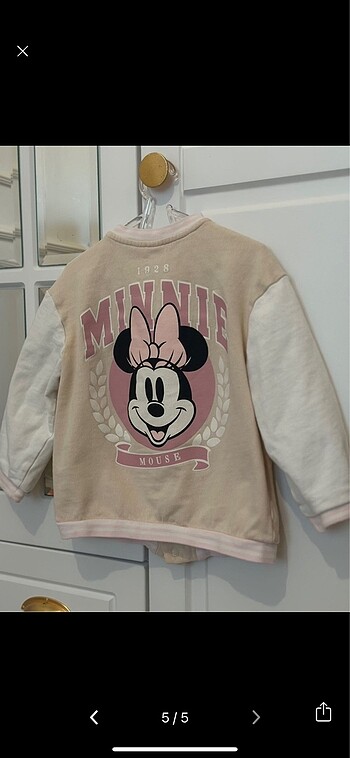 24-36 Ay Beden H&M ince bomber ceket