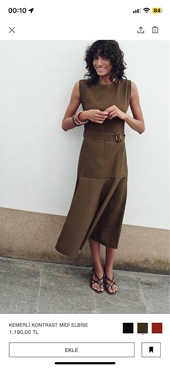 Zara elbise