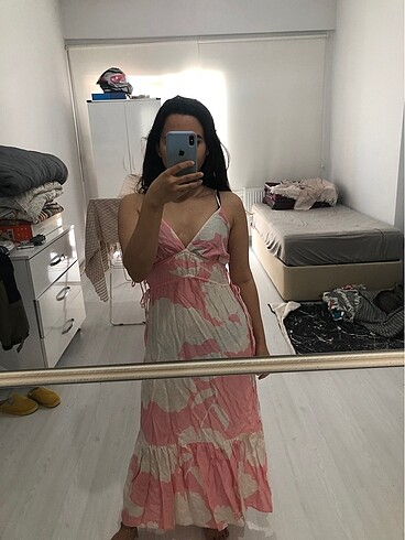 H&M Askılı elbise
