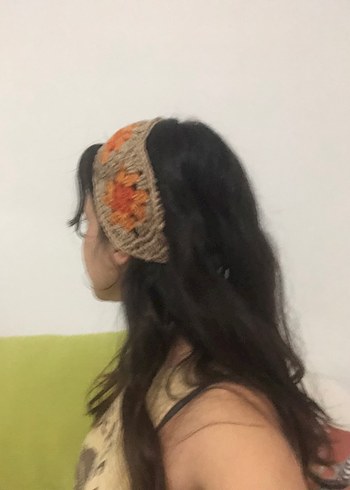 Örgü bandana - Görsel 2