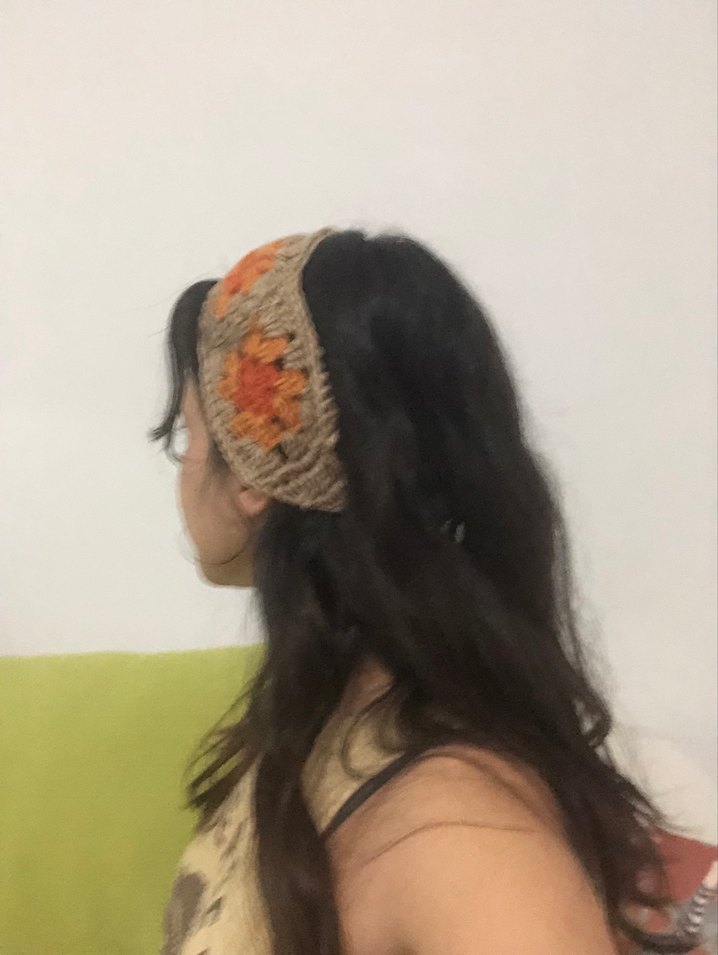 Örgü bandana - Görsel 2