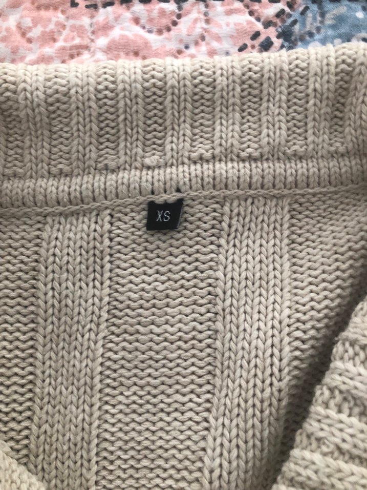 Bej Triko Bohem Kadın Hırka - Görsel 3