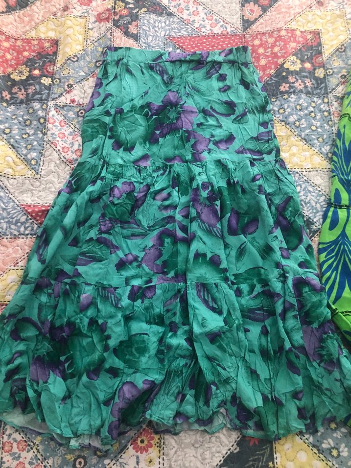 Bohem Tarzda Uzun Pilili Kadın Etekleri - Görsel 2