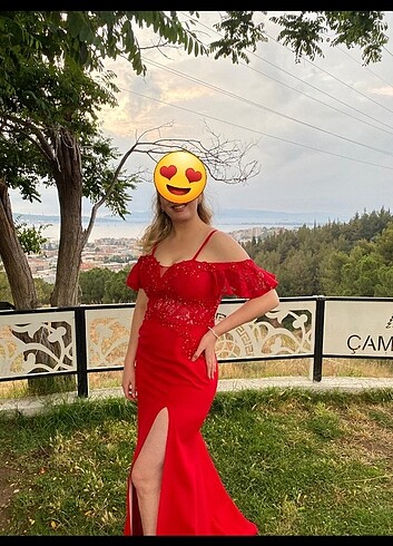 Diğer Kırmızı abiye elbise/ kına gecesi elbisesi