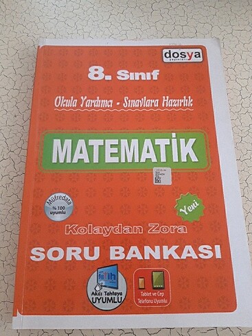 Dosya yayınları 8.sınıf matematik soru bankası