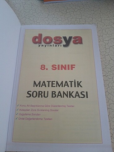 Dosya yayınları 8.sınıf matematik soru bankası