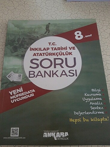 Ankara Yayıncılık inkılap tarihi ve atatürkçülük 8.sınıf soru ba