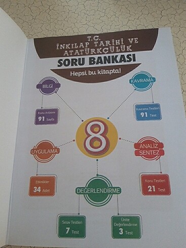  Ankara Yayıncılık inkılap tarihi ve atatürkçülük 8.sınıf soru ba