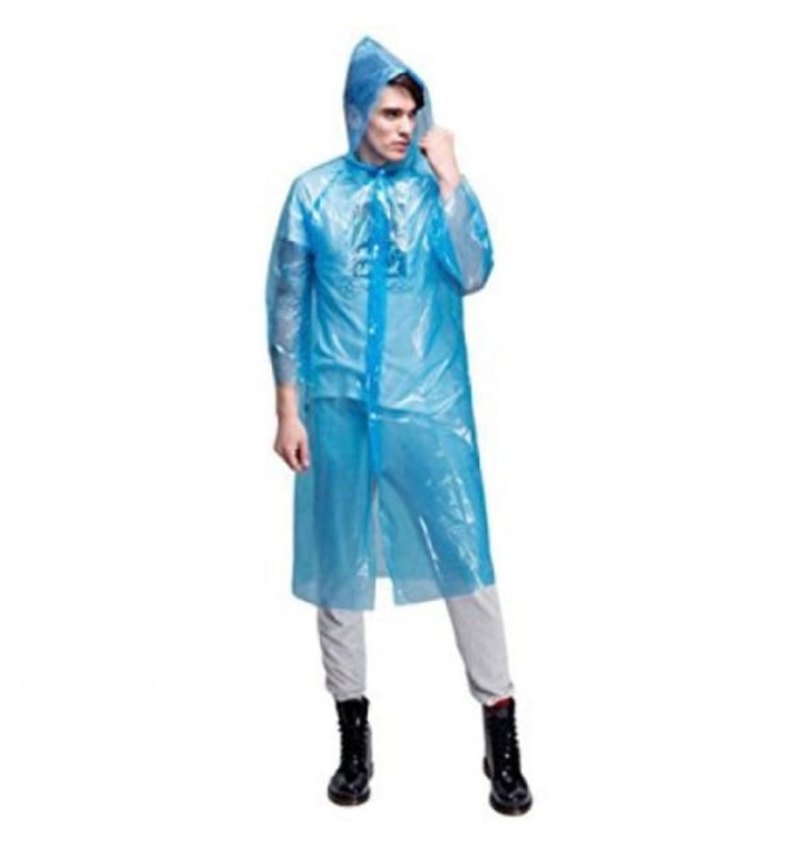 Kullan At Kapüşonlu Yağmurluk 5 Adet - Görsel 2