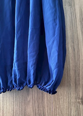 Payet Kolye Yaka Elbise - Görsel 4