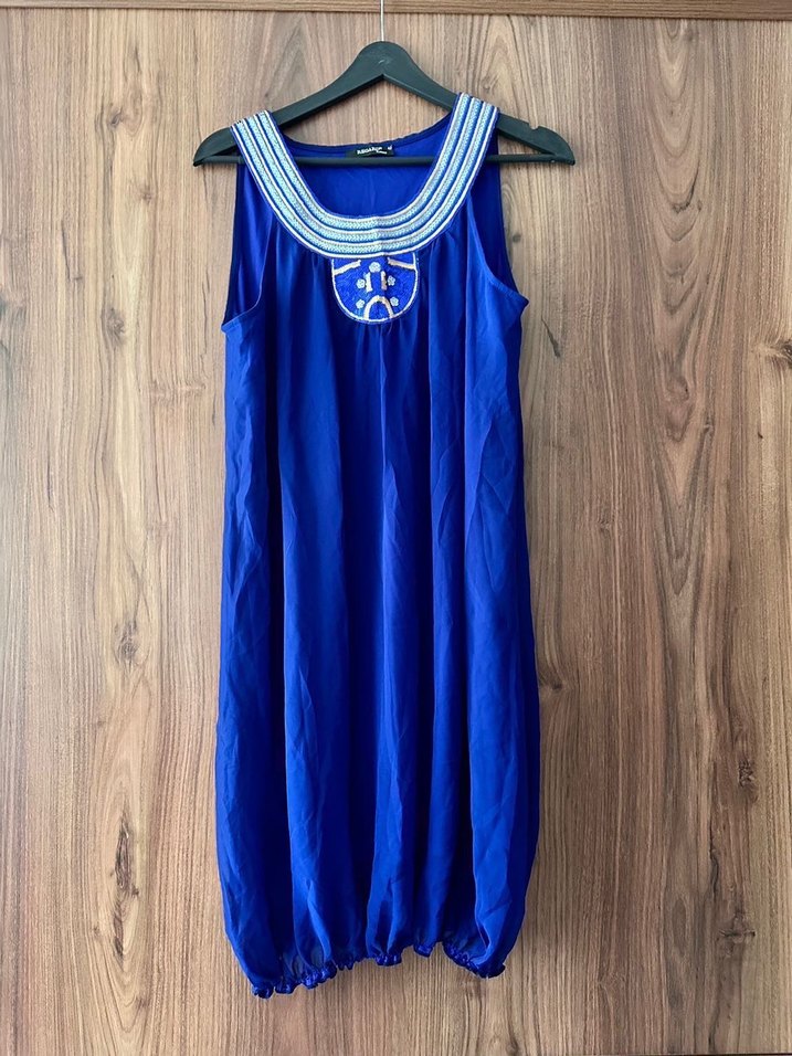 Payet Kolye Yaka Elbise - Görsel 2