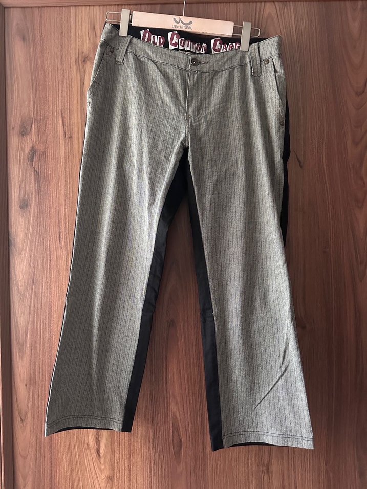 Tasarım Çift Renk Pantolon - Görsel 2