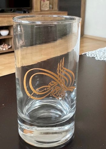 6'lı Osmanlı Tuğra Bardak Seti - Görsel 3