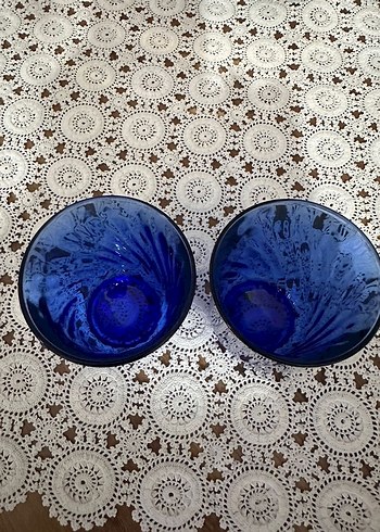 Vintage Cobalt Bardak  - Görsel 2