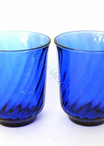 Vintage Cobalt Bardak  - Görsel 4