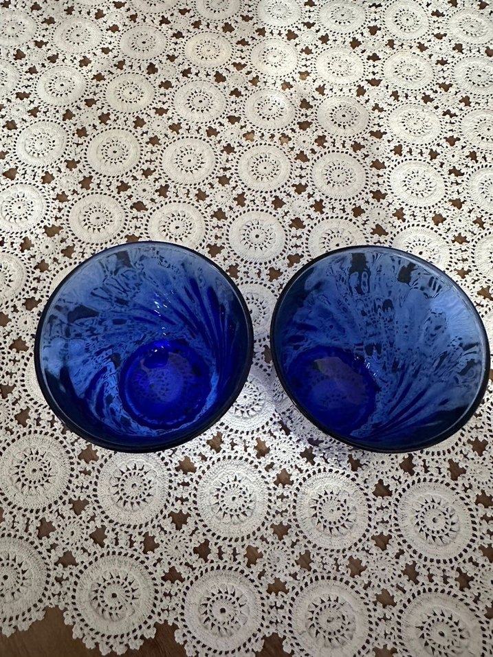 Vintage Cobalt Bardak  - Görsel 2