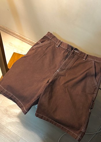 Pull and Bear Pb Bermuda Kargo Sort