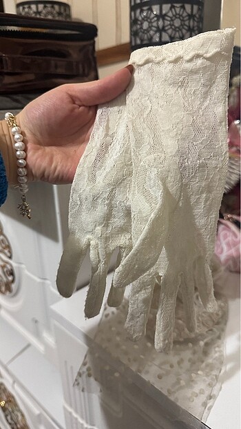  Beden Nikah şapka ve eldiven