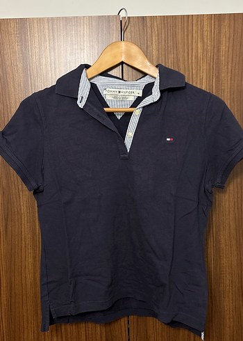 Tommy Hilfiger Lacivert Polo Tisort