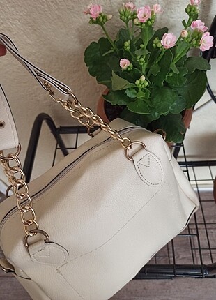 Zara Zara Beyaz Çanta