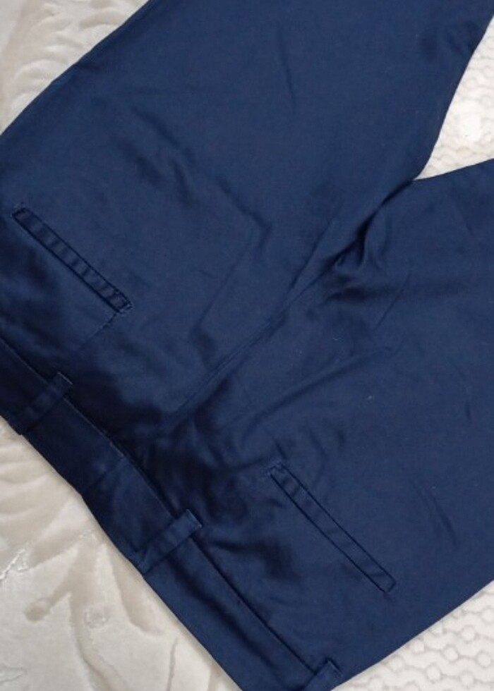 Pantolon kumaş lacivert mango orijinal 38 beden - Görsel 4