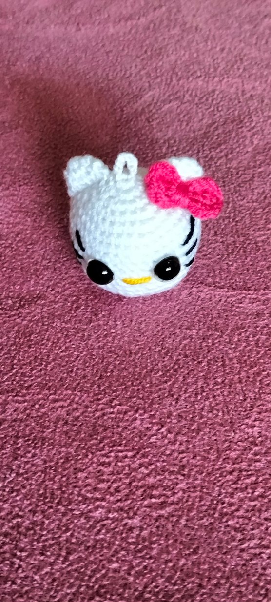 Renkli Fiyonk Detaylı Beyaz Kedi Aksesuarı - Görsel 2