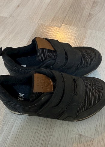 Kahverengi Erkek Çocuk Spor Ayakkabı Velcro - Görsel 2