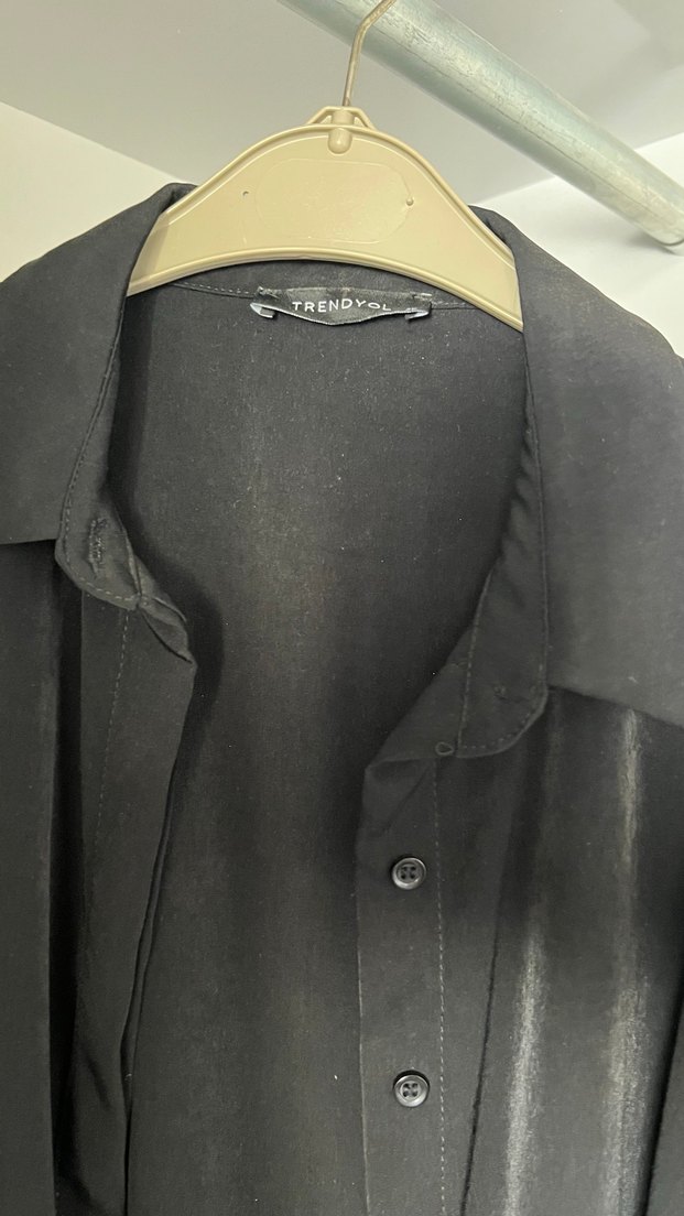 Siyah Kuşaklı Uzun elbise - Görsel 3