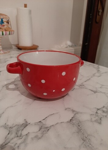 Kırmızı kase bowl
