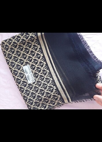 Armine Freshscarf başak desen hardal şal