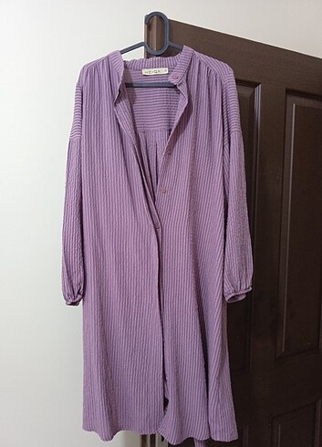 Mango Heqa tunik mürdüm