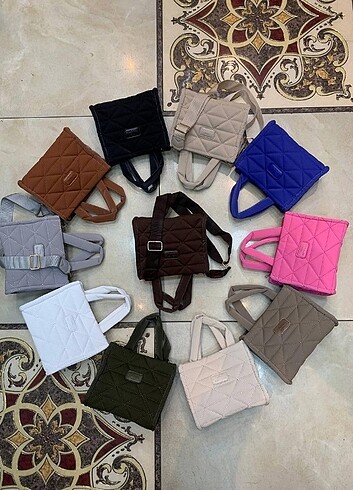 Beden çeşitli Renk Mini kol çantası