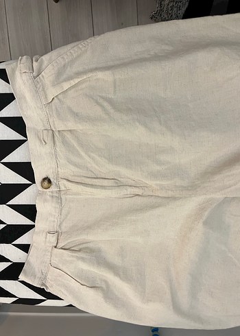 LC Waikiki Ekru Keten Pantolon Rahat Ve Sik Yazlik Secim