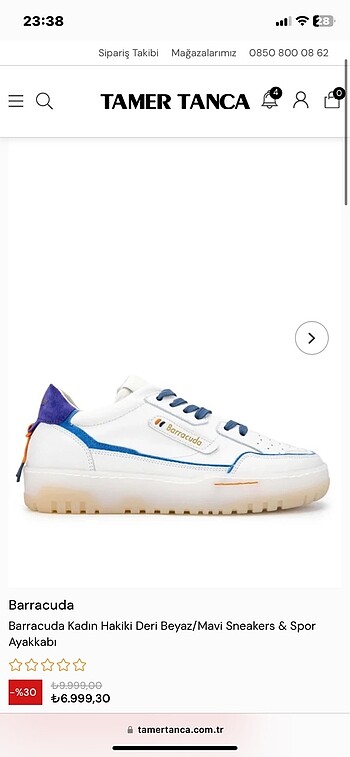 Tamer tanca barracuda sneaker
