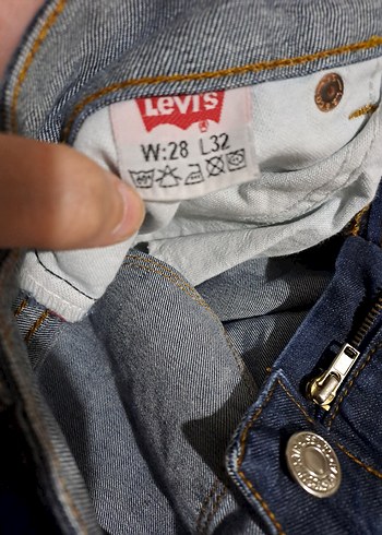 Levis Levi S Koyu Mavi Denim Jean