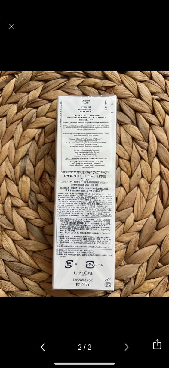 Lancôme UV Expert Milky Bright BB Krem 50ml - Görsel 2