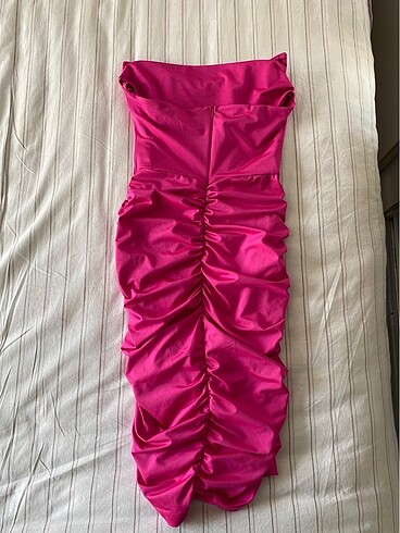 xs Beden Trendyol milla pembe elbise