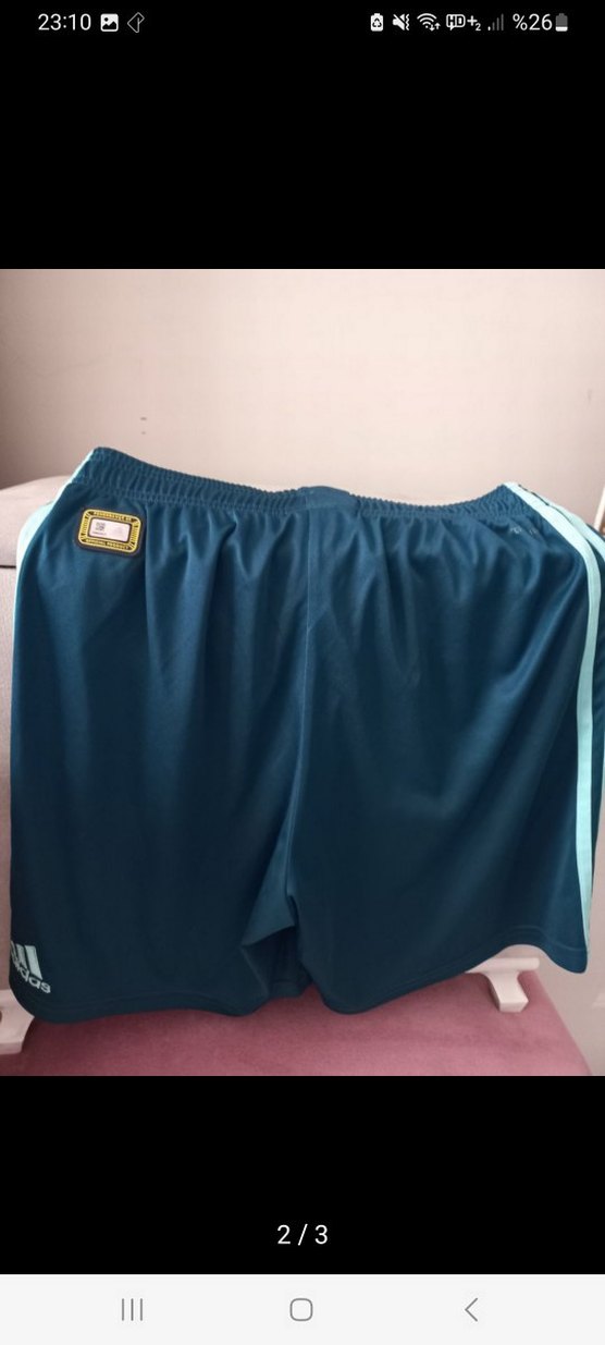 Erkek Lacivert Spor Şort - Görsel 2