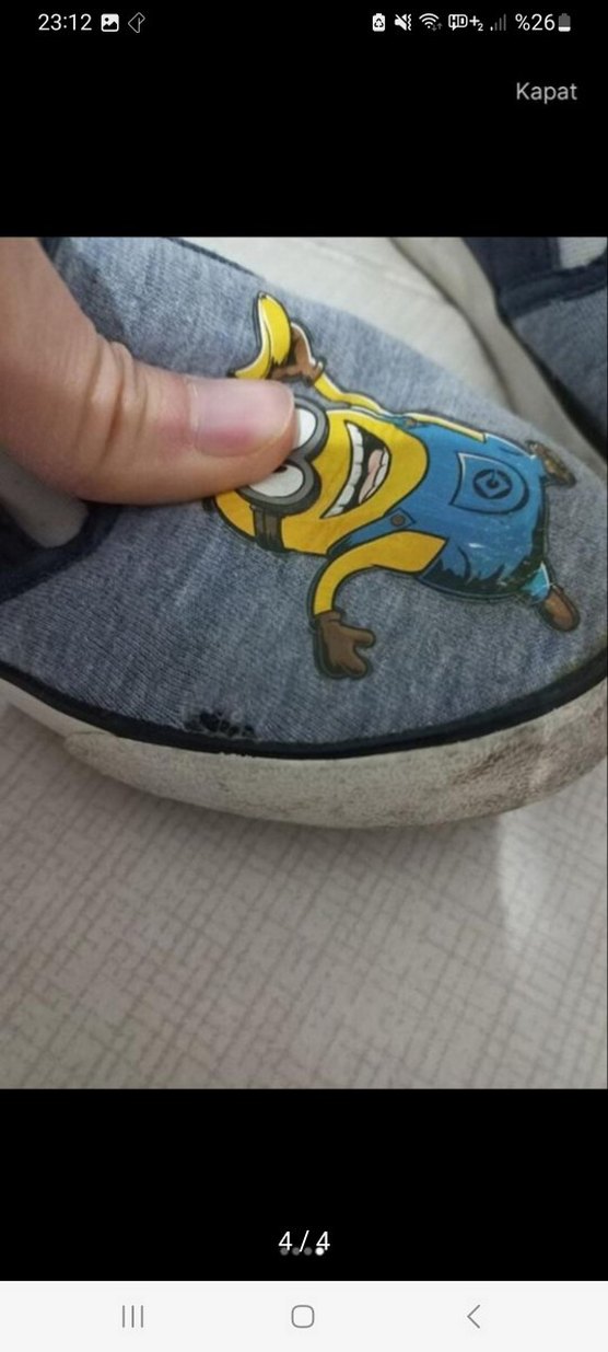 Mavi Baskılı Erkek Çocuk Spor Ayakkabı - Görsel 4