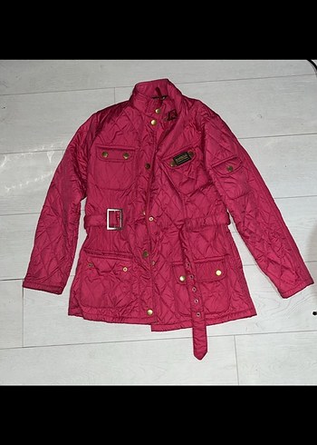 Barbour Canli Fusya Kapitone Kaban