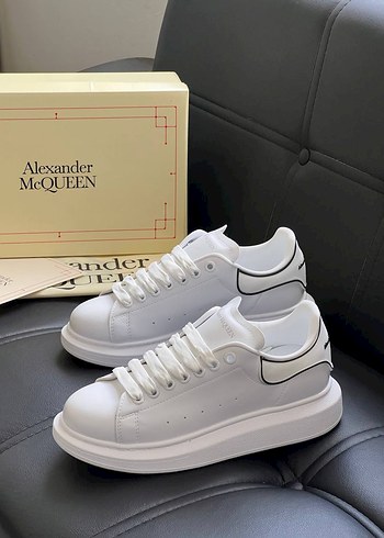 Alexander McQueen Beyaz Deri Sneaker