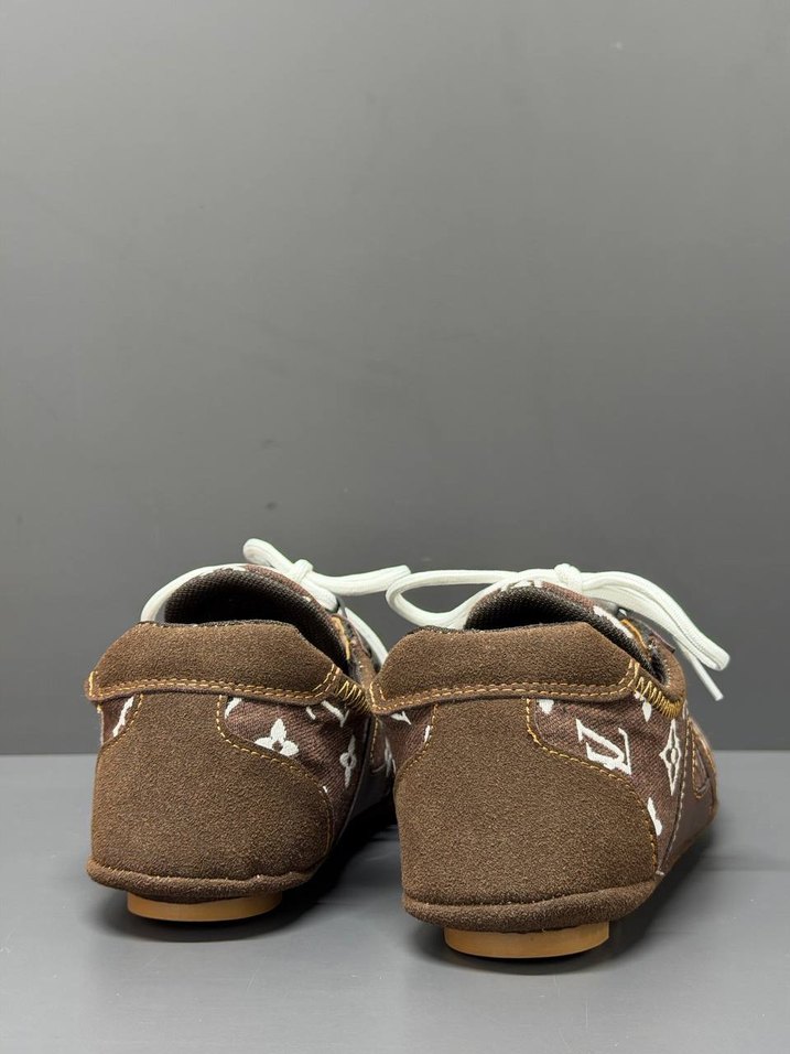 Louis Vuitton Kahverengi Monogram Sneaker — görsel 7/9