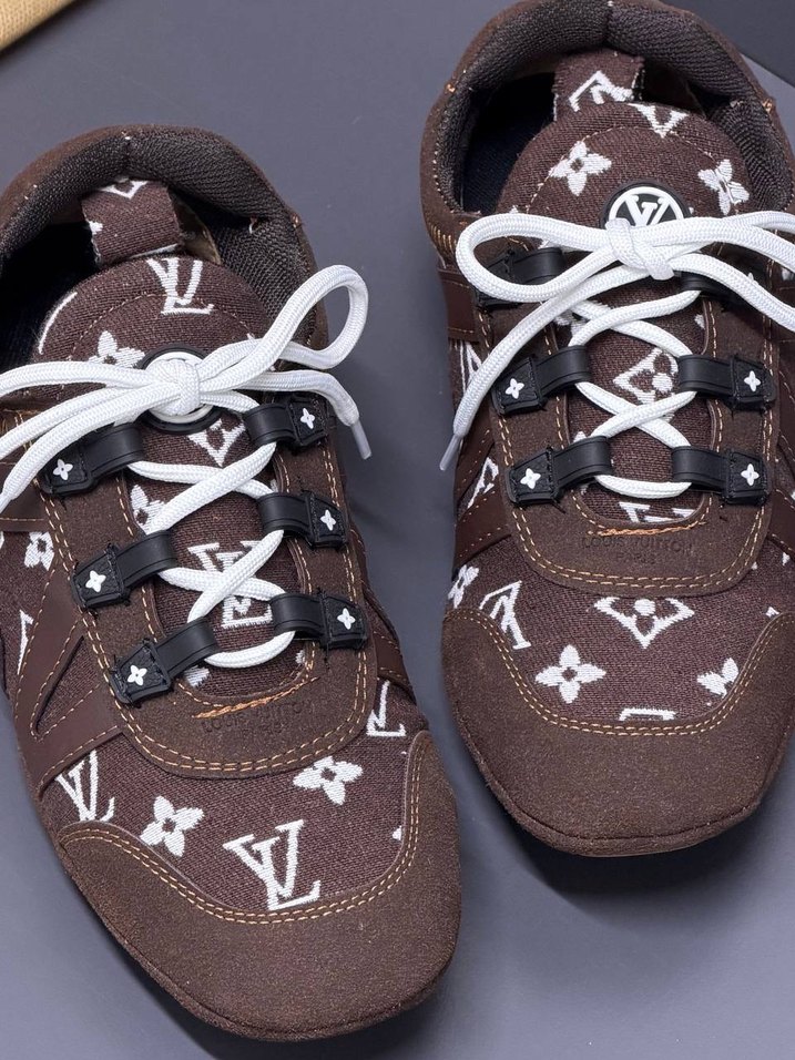Louis Vuitton Kahverengi Monogram Sneaker — görsel 6/9