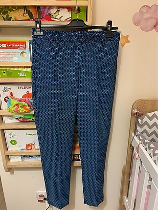 Lacivert kumaş pantolon