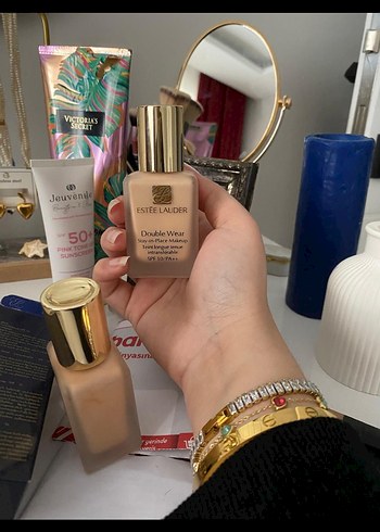 Estee Lauder Double Wear Fondöten Altın Parlak