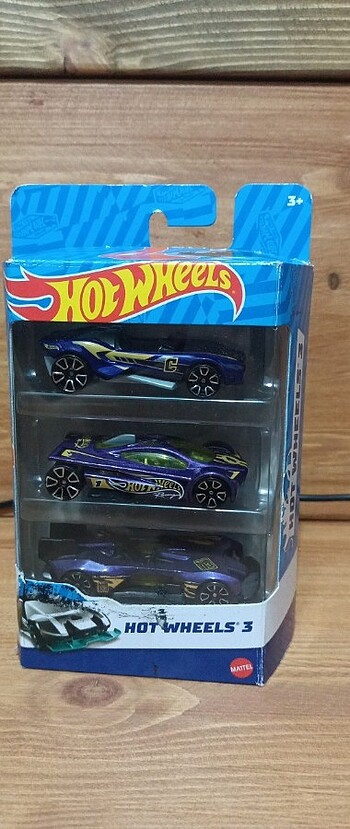 Hot wheels 3lü