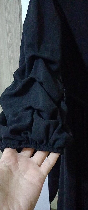 Siyah elbise - Görsel 3